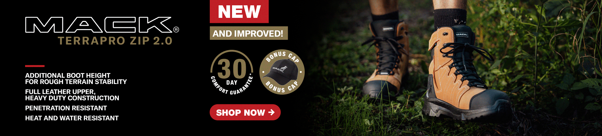 Mack Terrapro Zip 2.0 Shop Now