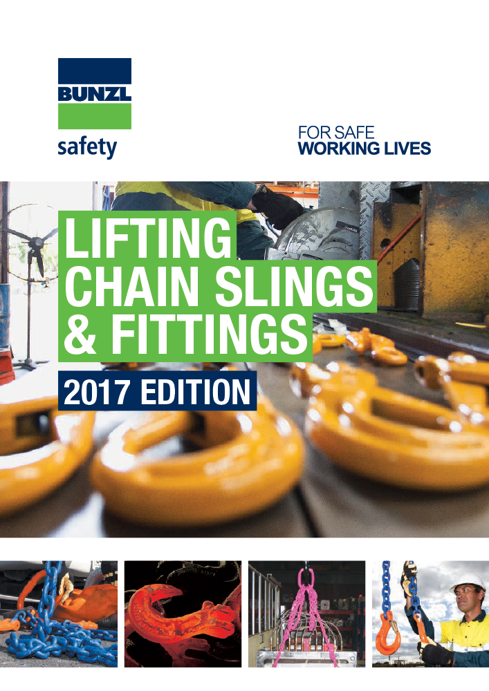 Bunzl Safety Lifting Chain Slings and Fittings Catalogue 2017 Bunzl