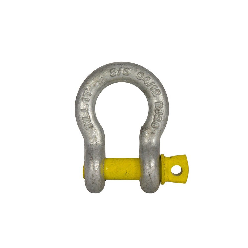 Beaver Screw Pin Anchor Bow Shackle 1t