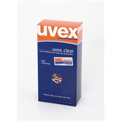 Uvex Lens Cleaning Wall Dispenser 100 Towelettes