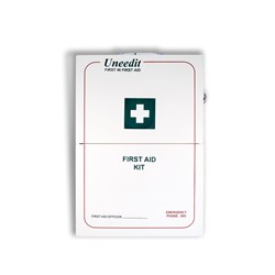 Uneedit Occupational Workplace First Aid Kit Wall Mounted