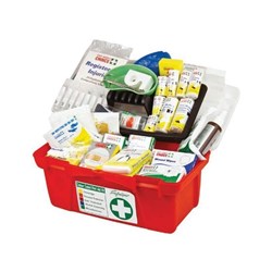 Brady Portable Polypropylene National Workplace First Aid Kit - Red