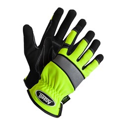 Ansell Projex 97-510 Hi-Vis Leather Gloves