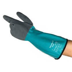 Glove Ansell Chemical AlphaTec 58 201 Chem Heat Cold 33cm