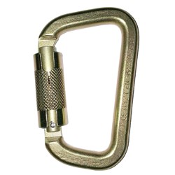 Karabiner Steel D Triple Lock