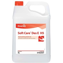 Diversey Soft Care Des E Hand Sanitiser 5L