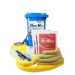 SpillSmart HazChem Wheelie Bin Spill Kit 240lt