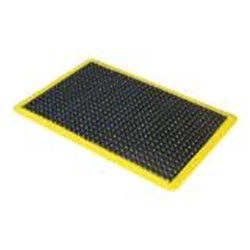 MatTek Ergo Tred Comfort Mat 900 x 1200mm Yellow Border