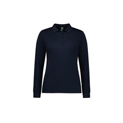 ACTION Long Sleeved 100% recycled PET Polo