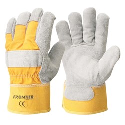 Frontier Yellow Leather Rancher Glove