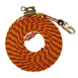 B-Safe Kernmantle Safety Line with Steel Grab