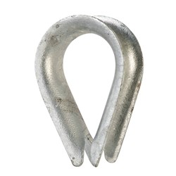 Beaver Commercial Galvanised Wire Rope Thimbles