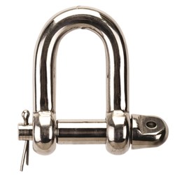 Beaver G316 Stainless Steel Dee Shackle with Captive Pin