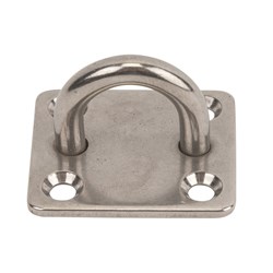 Beaver G304 Stainless Steel Square Pad Eye