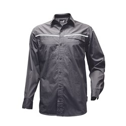 Mack Workwear Alloy Mens Ripstop Button-Up Shirt