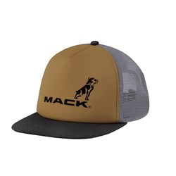 Mack Flat Brim Foam Tri ColourTrucker Cap