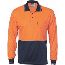Mens 2T Hivis Polo Shirt Cool