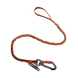 Ergodyne 19809 Squids 3109F(x) Double Locking Single Carabiner Tool Lanyard with Swivel