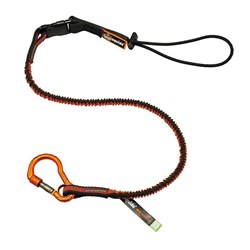 Ergodyne 19864 Squids 3155 Elastic Tool Lanyard with Clamp