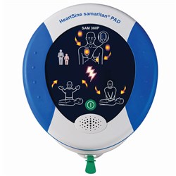 Stryker Defibrillator  Heartsine SAM 360P 1 Pad-Pak-03 UK English Fully-Auto