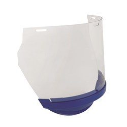 Unisafe Replacement Clear Polycarb Visor/Blue Chinguard