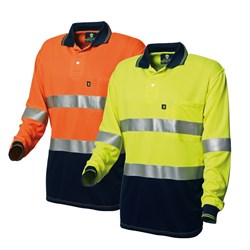 WS Workwear Koolmesh Hi-Vis Polo Shirt with Reflective Tape