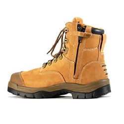 Oliver 55-232Z Zip Sided Suede Safety Boot