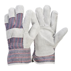 Glove Candy Stripe Leather Palm One Size Fits All