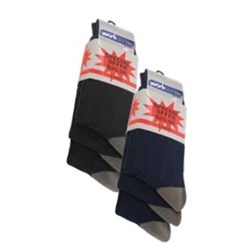 Cotton/Nylon Worksense 3 Pack Socks