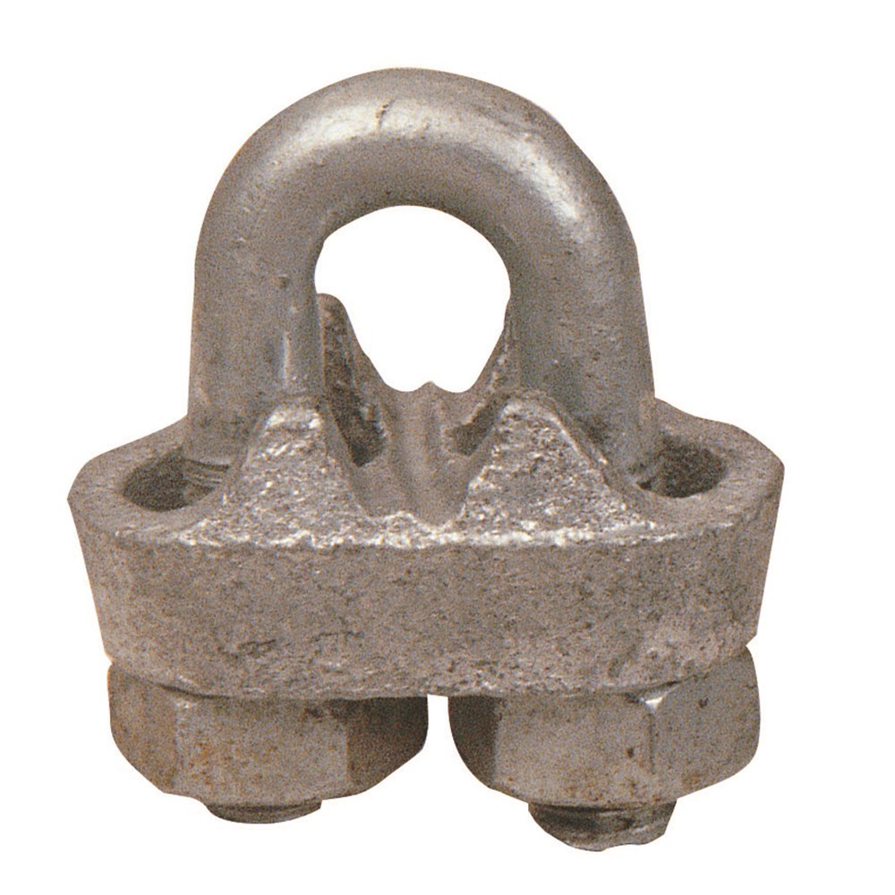 Beaver Galvanised Wire Rope Grips 12mm