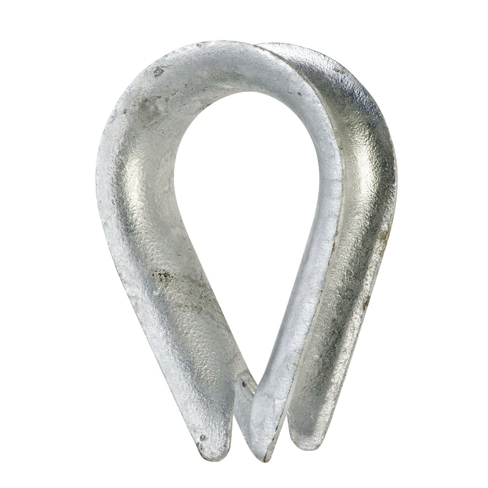 Beaver Commercial Galvanised Wire Rope Thimbles 4mm