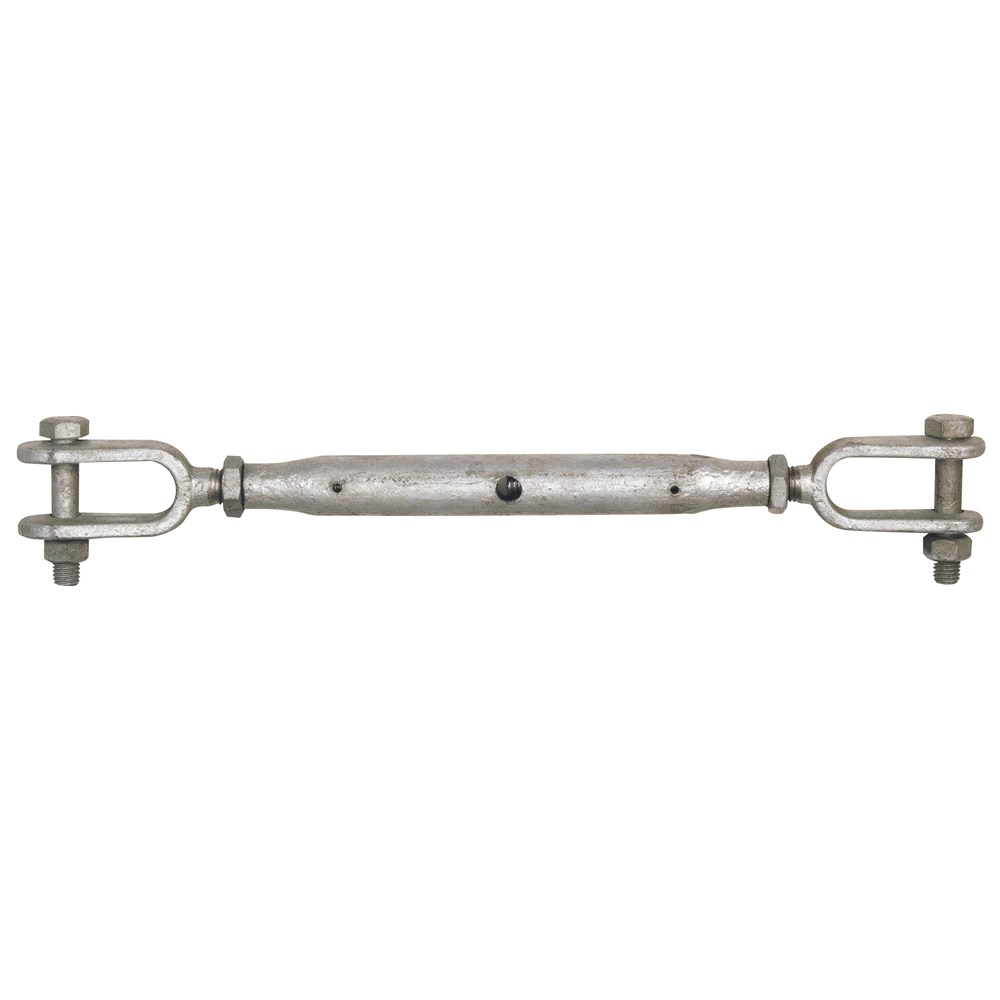 Beaver Jaw and Jaw Rigging Screws with Locknuts 20mm