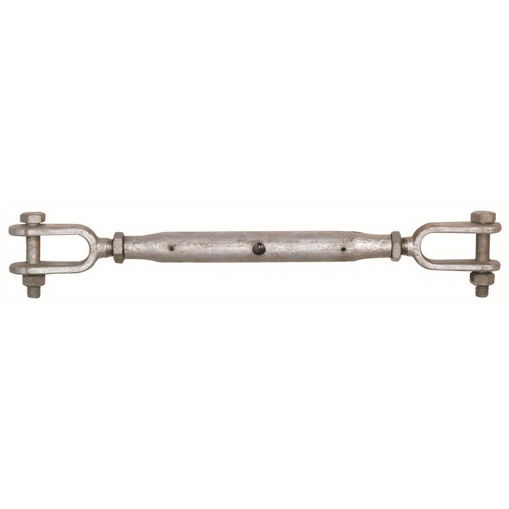 Beaver Jaw and Jaw Rigging Screws with Locknuts 38mm