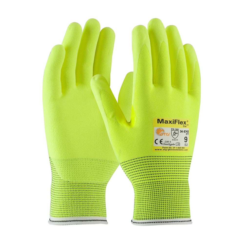 UNTRACE 24AW _134 GLOVE ATG MaxiFlex 34-8743 Cut 3 Gloves