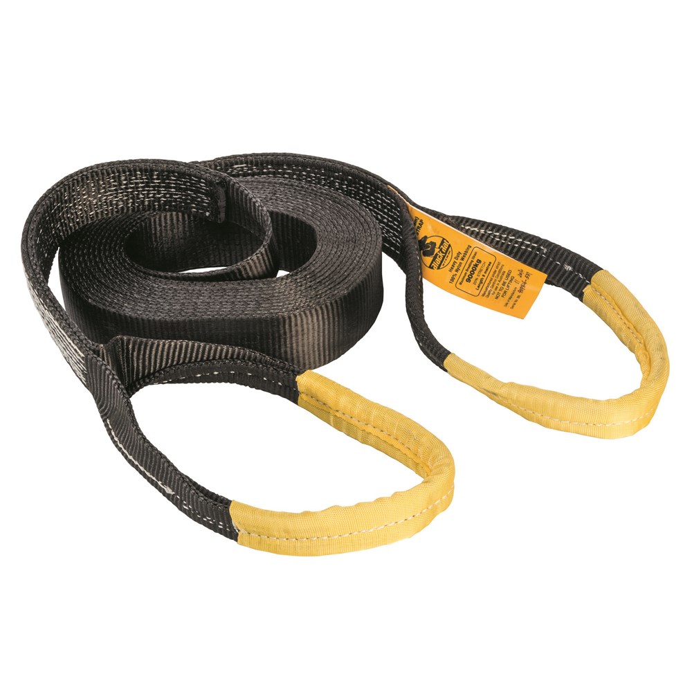 Black Rat 4WD Nylon Heavy Duty Recovery (Snatch-Em) Strap 12t