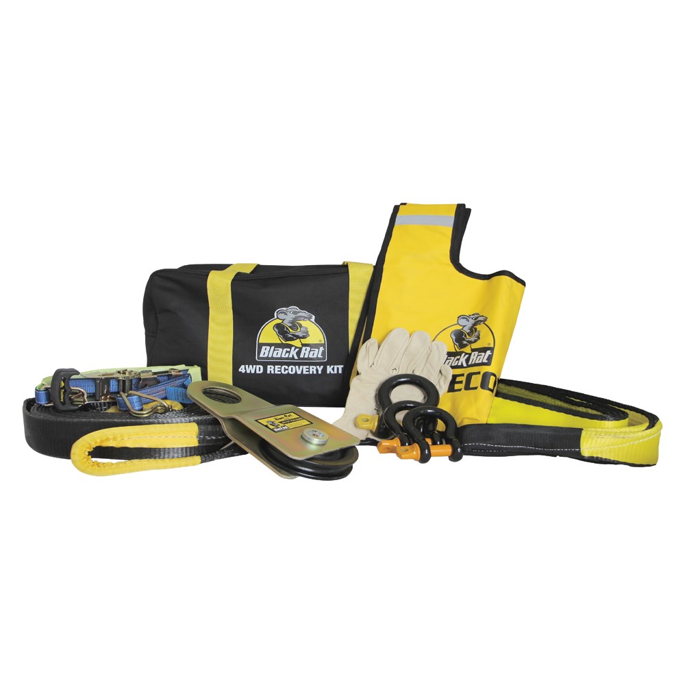 Black Rat 4WD Safety Recovery Kit Recovery Kit
