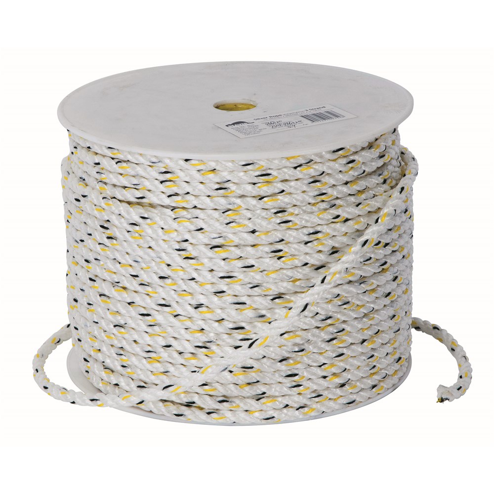 Beaver Silver Staple Polyethylene Rope 10mm x 125m Reel