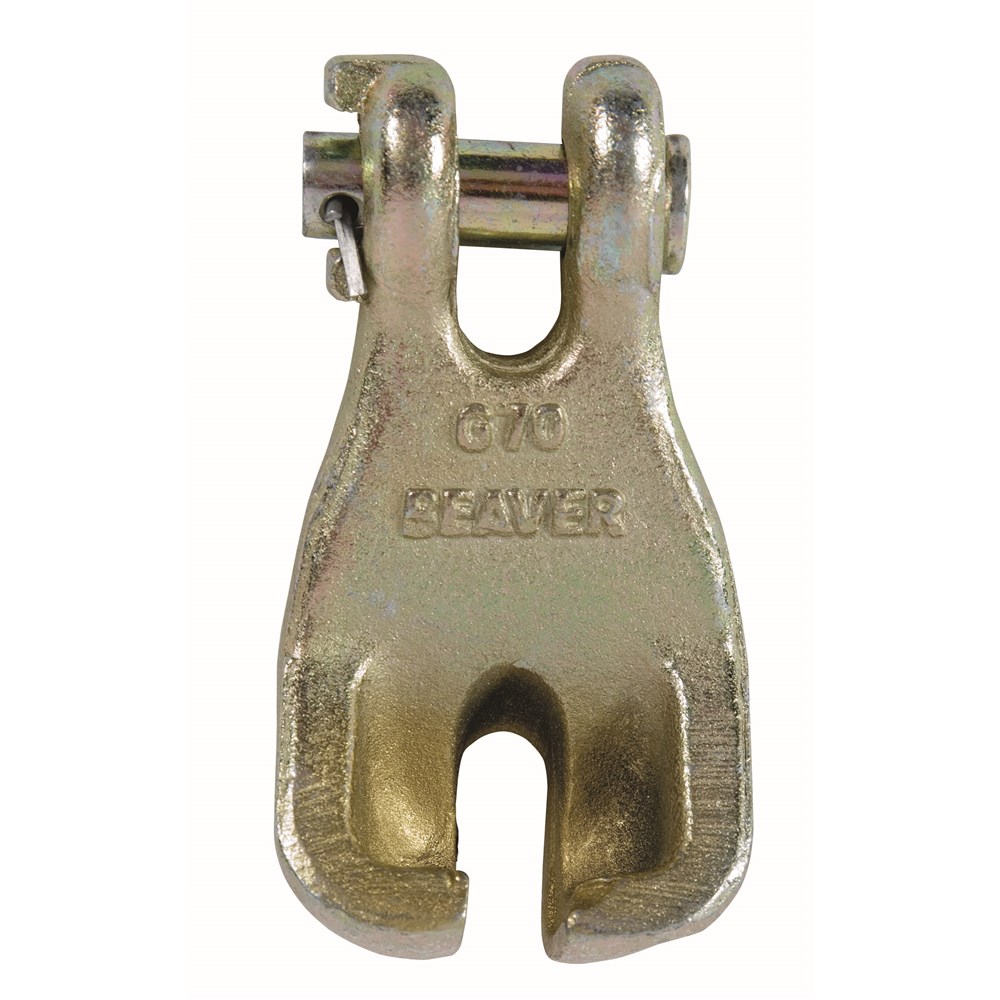 Beaver G70 Gold Clevis Claw Hooks 10mm