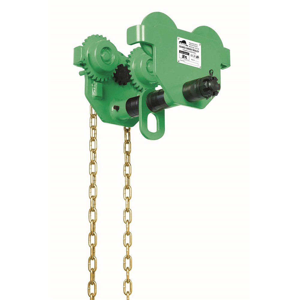 Beaver Geared Girder Trolleys 1t