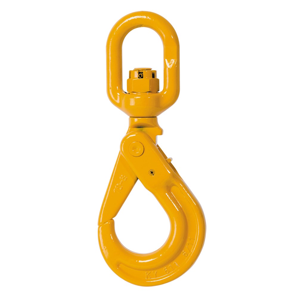 Beaver G80 Eye Swivel Self Locking Hook 13mm