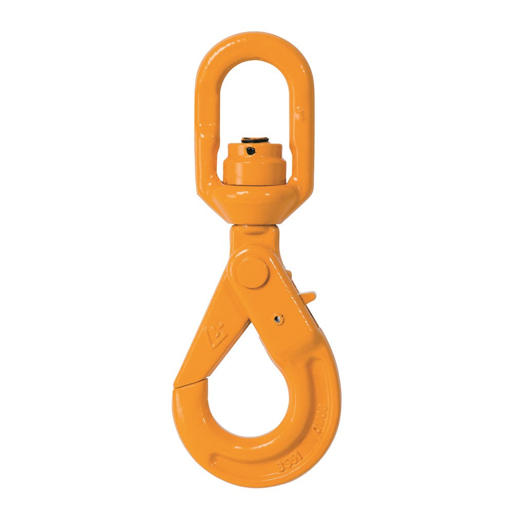 Beaver G80 Eye Swivel Self Locking Hook With Ball Bearing 6mm