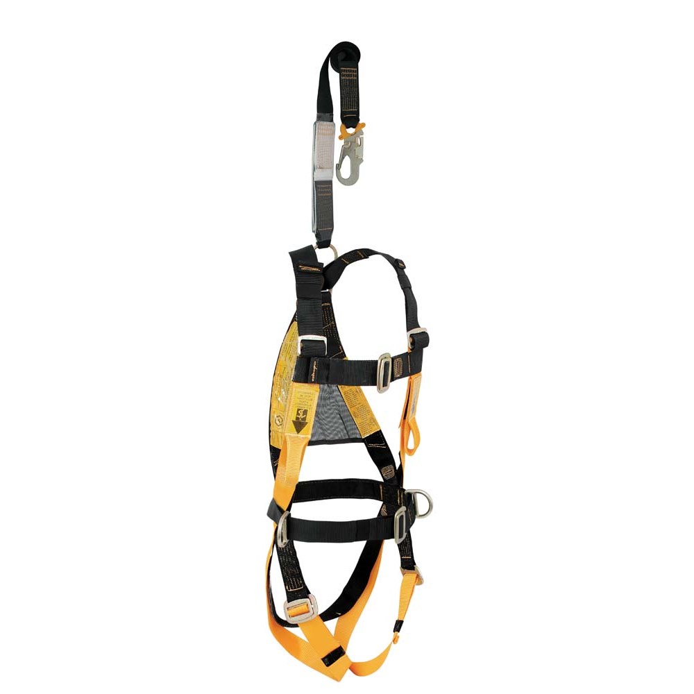 B-Safe All Purpose Fall Arrest Harness with Side D Rings and 2M Lanyard Medium
