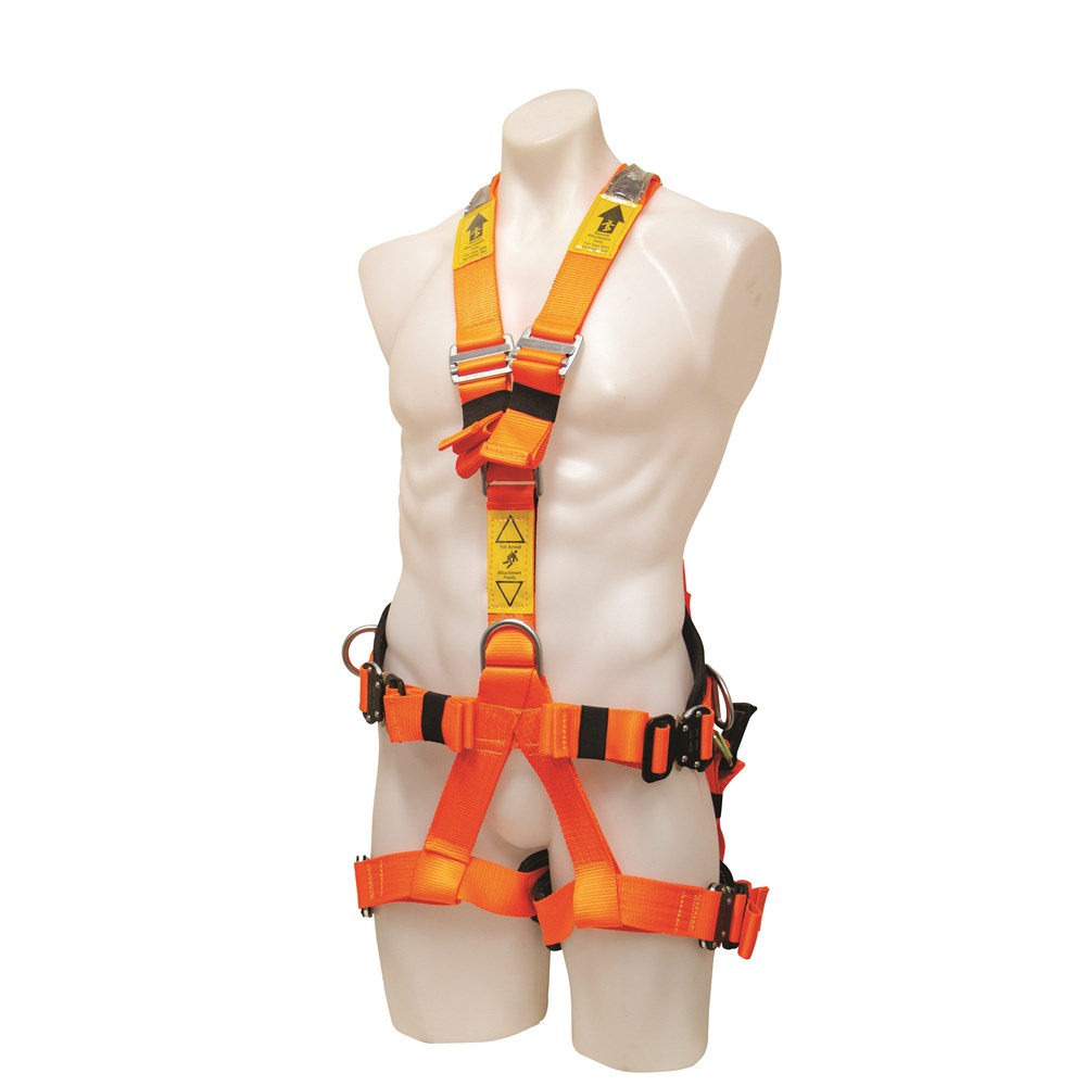 B-Safe Abseil Style Full Body Harness c/w Rear Fall Arrest D Ring Medium