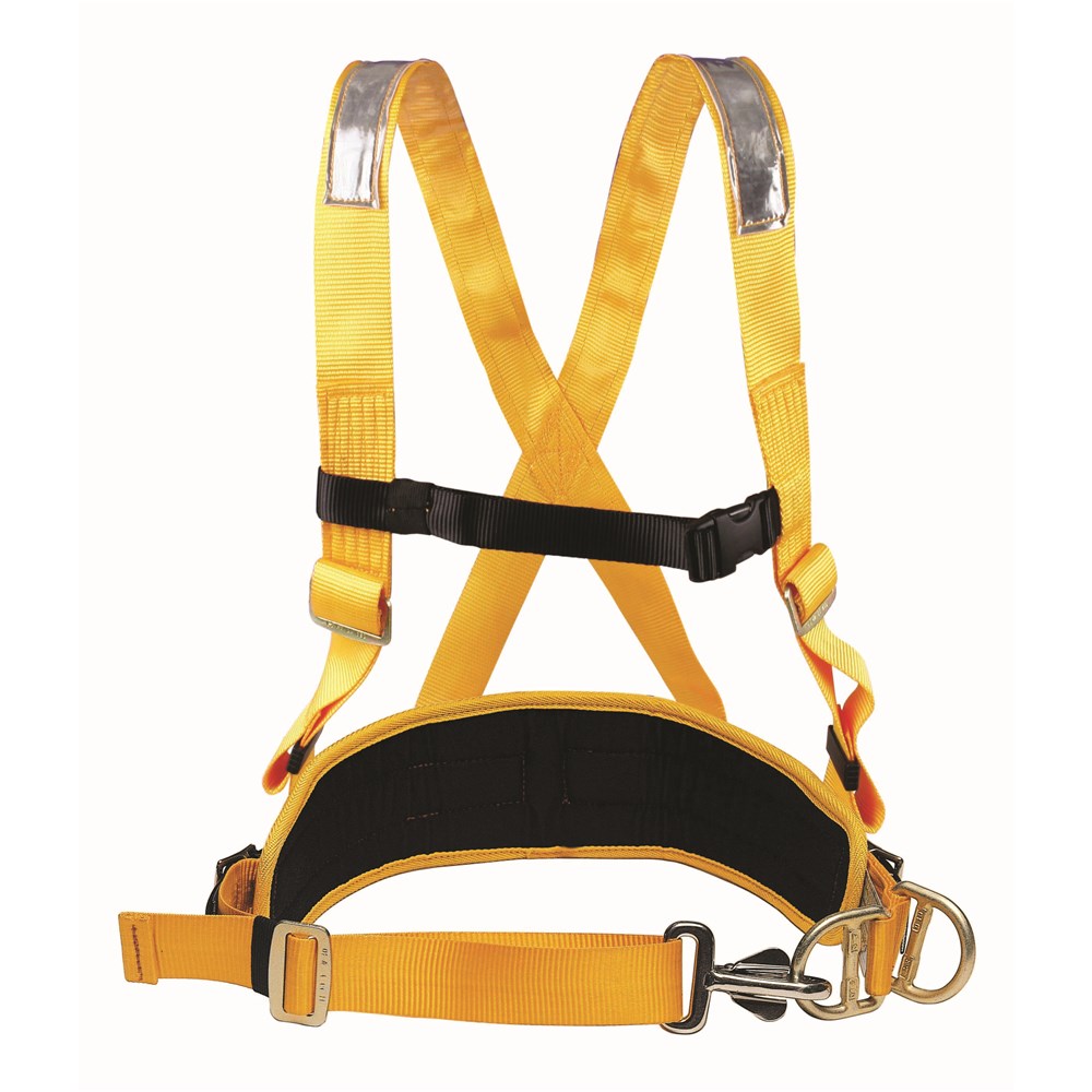 Miners Belt Large Pad Back C/W Front & Rear Dee'S.25mm Self Rescue Straps & Battery Straps