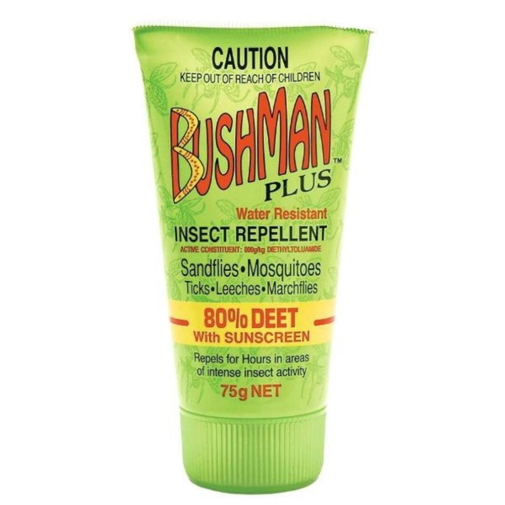 Bushman Plus Insect Repellant Gel 75g Bunzl Safety AU