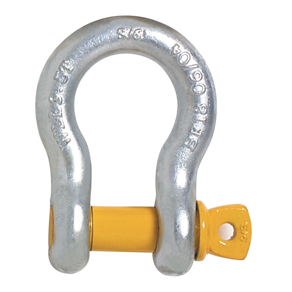 Beaver Screw Pin Anchor Bow Shackle 6.5t