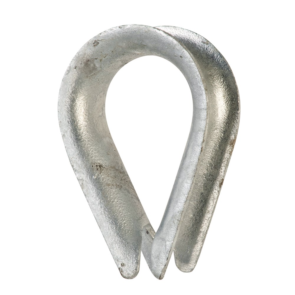 Beaver Commercial Galvanised Wire Rope Thimbles 6mm