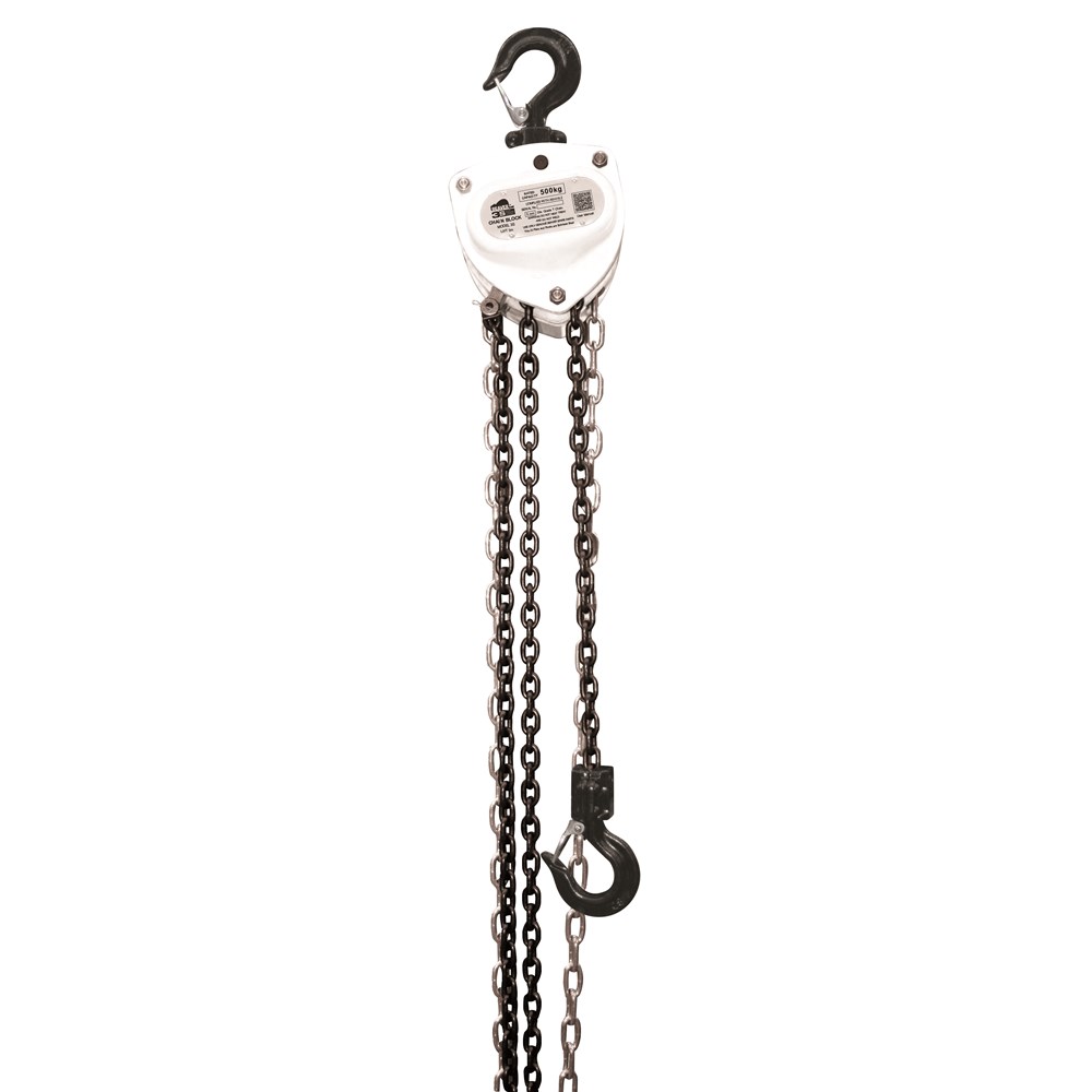 Beaver 3S Industrial Manual Chain Blocks (6m Standard Lift) 5t