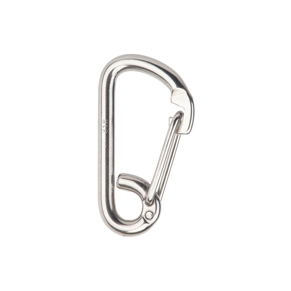 Beaver G316 Stainless Steel Angled Spring Hook 8mm