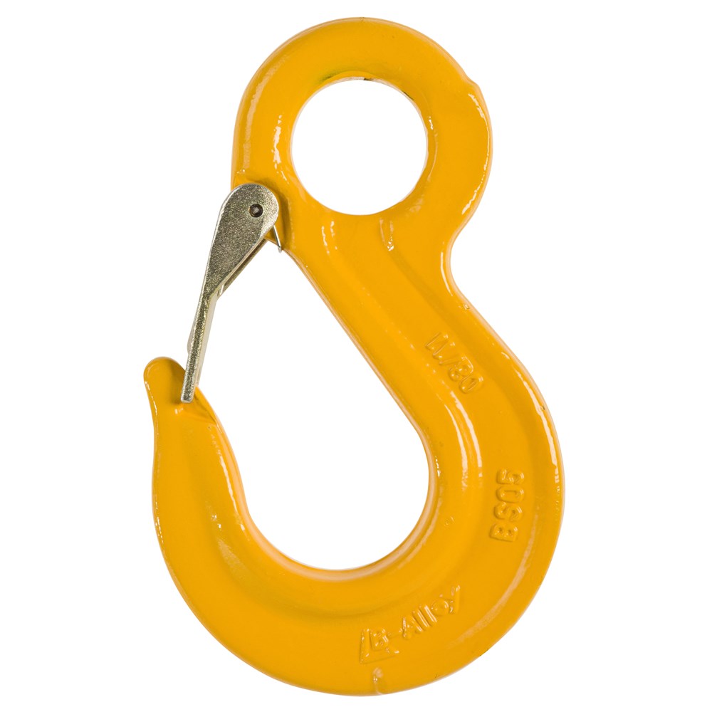 Beaver G80 Eye Sling Hook With Safety Latch 22mm